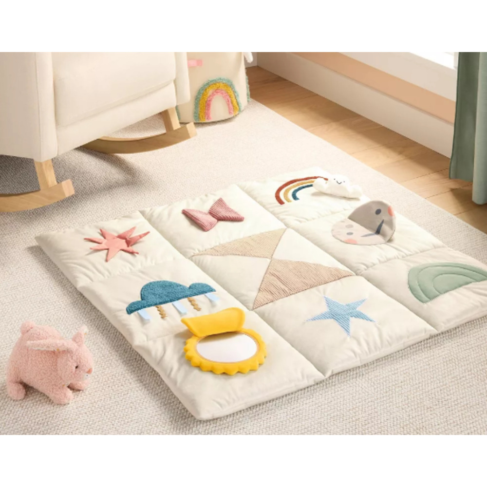 Cloud Island Geometric Interactive Playmat